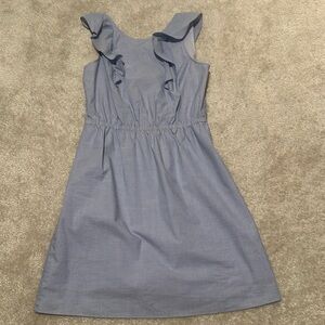 J Crew chambray blue dress